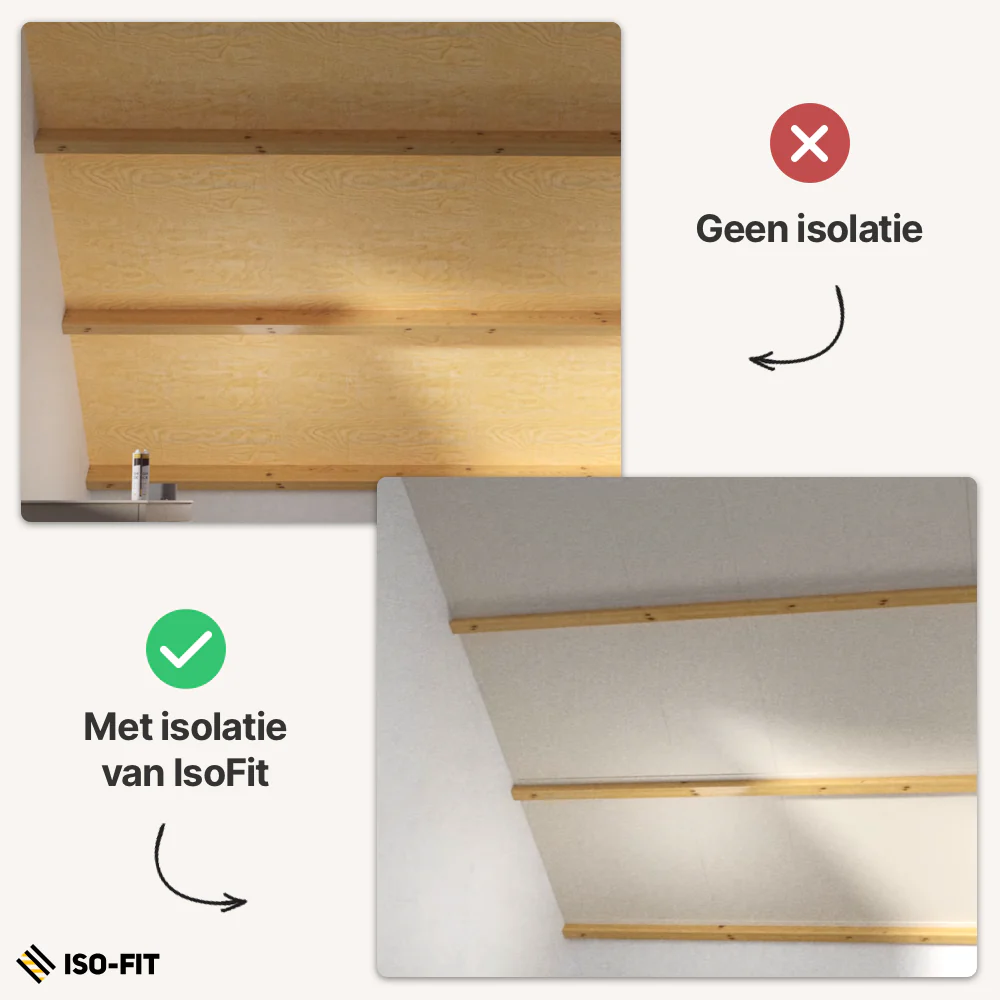 Iso-Fit Compleet Zolderisolatiesysteem | 75mm - 600x1200mm (Rd 2,70 m²,K/W) - Image 10
