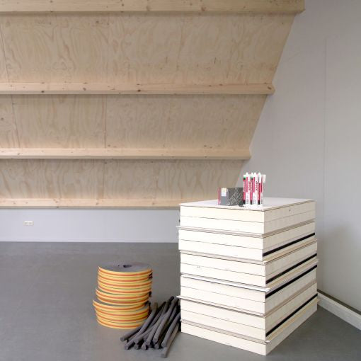 Iso-Fit Compleet Zolderisolatiesysteem | 75mm - 600x1200mm (Rd 2,70 m²,K/W) - Image 2