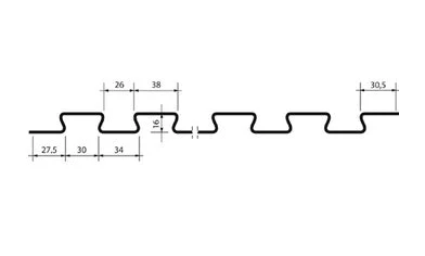Lewis Zwaluwstaartplaat 1830x630mm - Image 3