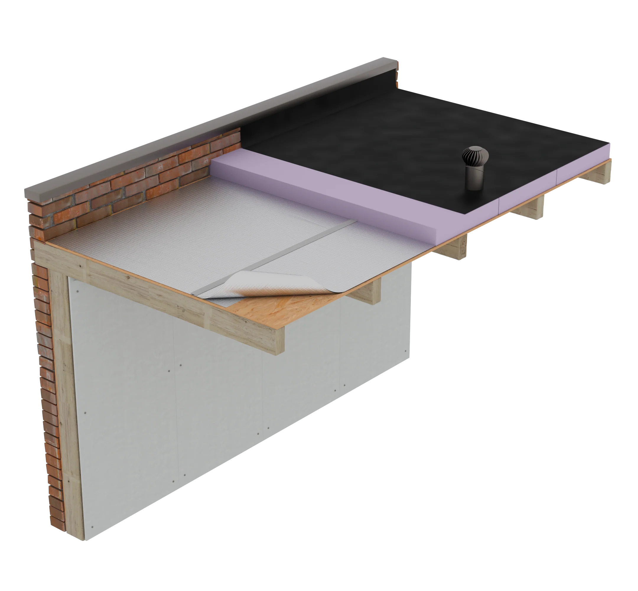 Set Miofol® 125 AV l 1.50mx25m ( binnenzijde; dampdicht) + VAST-R Aluminium Tape 75 mm x 25 mtr - Image 4