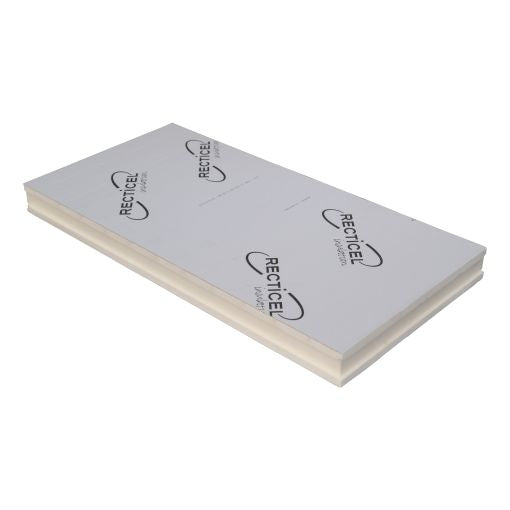 Recticel Eurowall PIR - 1200x600x120mm - aluminium cachering (tand en groef) - Rd 5.45 (4pl/pak) - Image 4
