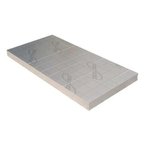 Plaat Recticel Silver PIR - 1200x600x80mm - aluminium cachering - Rd 3.60 (0,72m2) - Image 2