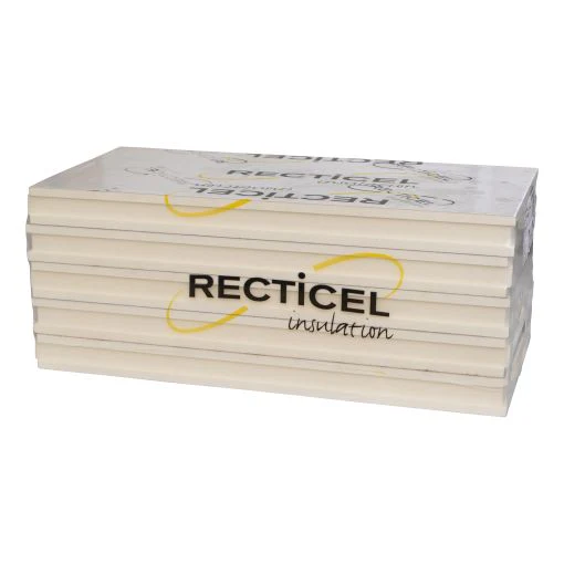 Recticel Eurowall PIR - 1200x600x95mm - aluminium cachering (tand en groef) - Rd 4.30 (5pl/pak)