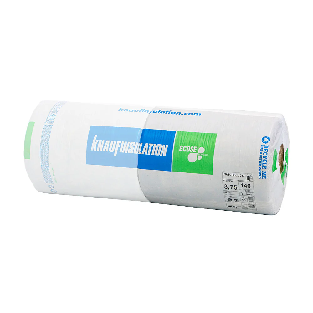 Pallet Knauf Naturoll 037 glaswol - 5600x580x140mm - Rd 3.75 - Image 3
